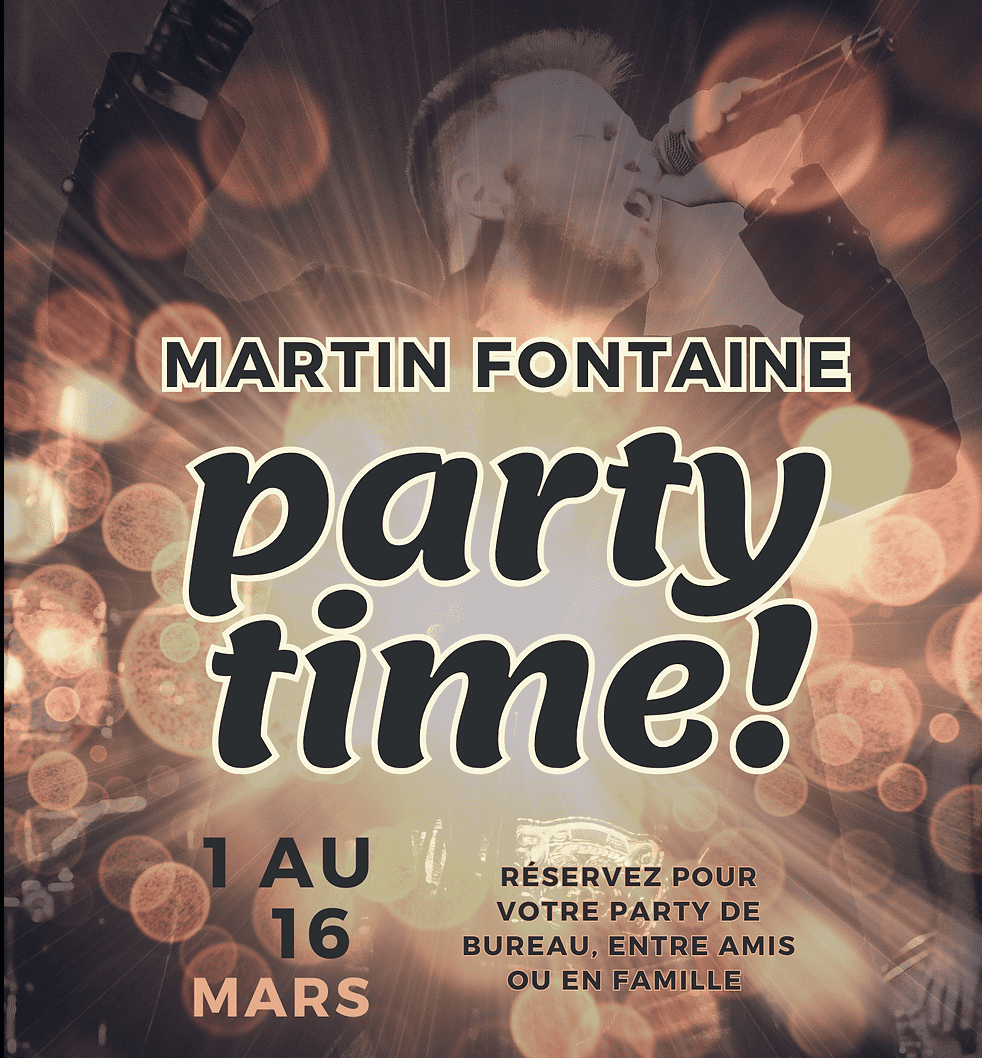Party time – Martin Fontaine