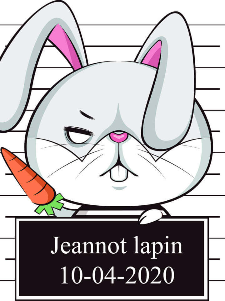 Jeannot lapin…en prison!
