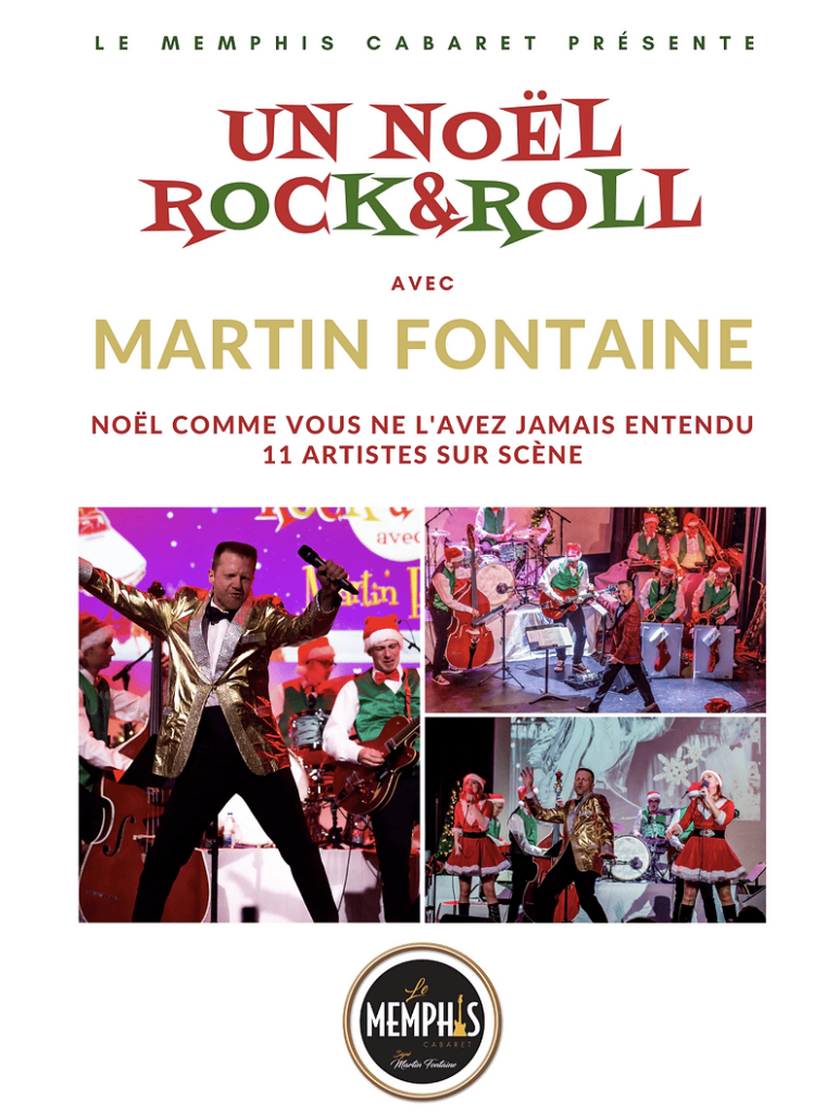 Un Noël Rock & Roll avec Martin Fontaine